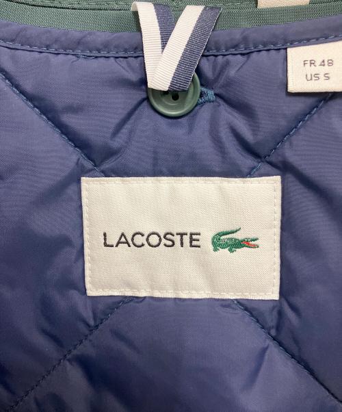 LACOSTE（ラコステ）LACOSTE (ラコステ) キルティングコート グリーン サイズ:Sの古着・服飾アイテム