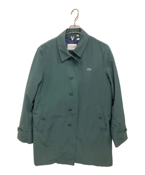 LACOSTE（ラコステ）LACOSTE (ラコステ) キルティングコート グリーン サイズ:Sの古着・服飾アイテム