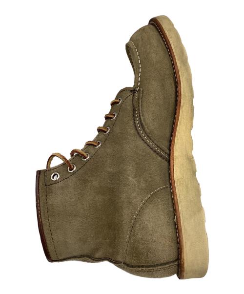 RED WING（レッドウィング）RED WING (レッドウィング) クラシックモックトゥブーツ カーキ サイズ:26.5の古着・服飾アイテム