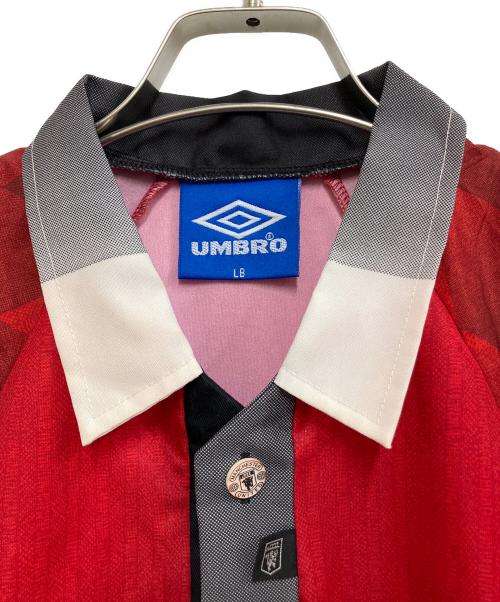 UMBRO（アンブロ）UMBRO (アンブロ) ゲームシャツ レッド サイズ:Lの古着・服飾アイテム