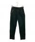Maison Margiela（メゾンマルジェラ）の古着「Minimal Wool Trousers」｜ブラック