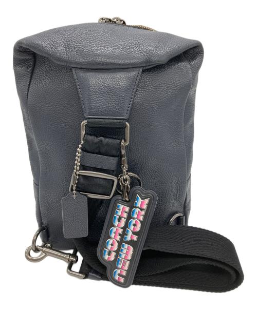 COACH（コーチ）COACH (コーチ) ボディーバッグ ネイビーの古着・服飾アイテム