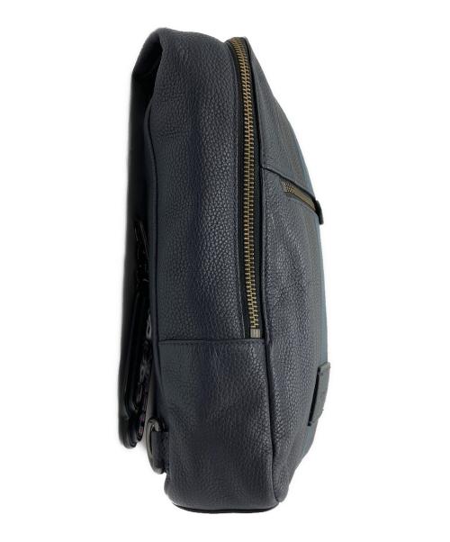 COACH（コーチ）COACH (コーチ) ボディーバッグ ネイビーの古着・服飾アイテム