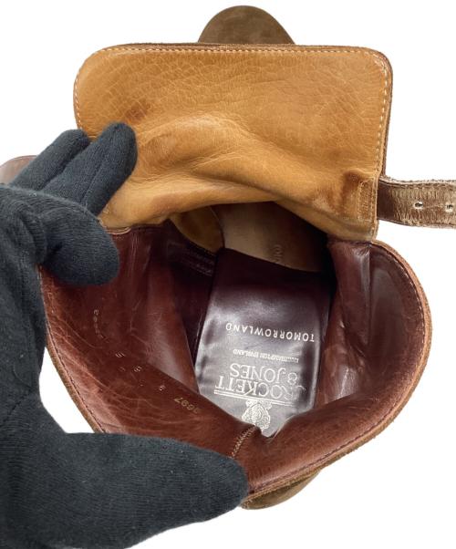 Crockett & Jones（クロケット＆ジョーンズ）Crockett & Jones (クロケット＆ジョーンズ) スウェードブーツ ブラウン サイズ:8Eの古着・服飾アイテム