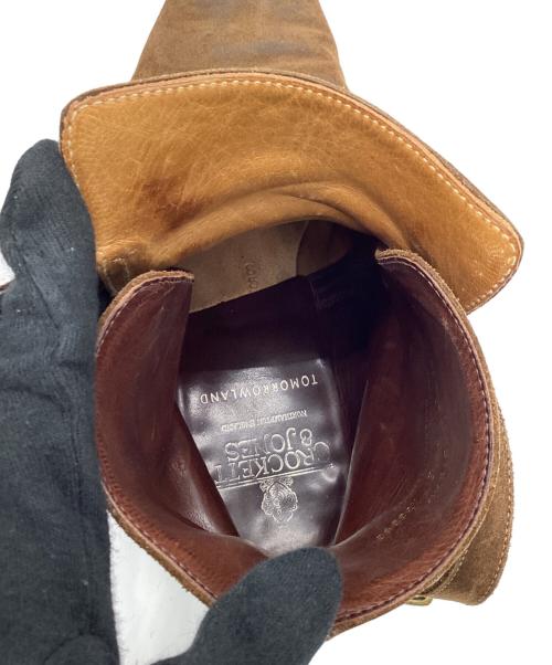 Crockett & Jones（クロケット＆ジョーンズ）Crockett & Jones (クロケット＆ジョーンズ) スウェードブーツ ブラウン サイズ:8Eの古着・服飾アイテム