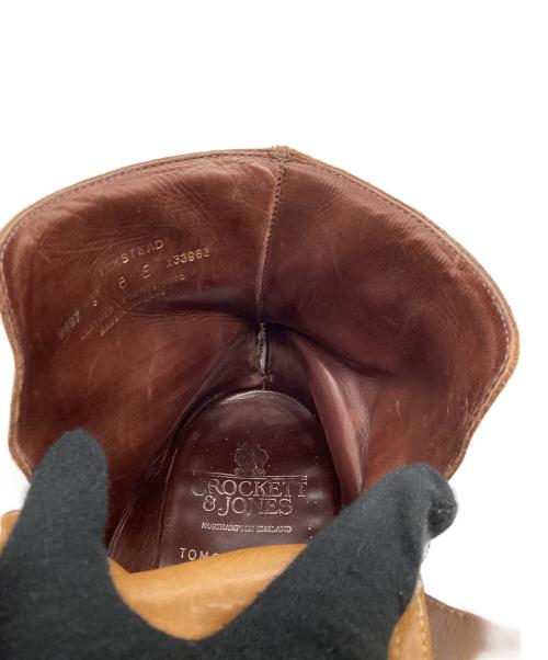 Crockett & Jones（クロケット＆ジョーンズ）Crockett & Jones (クロケット＆ジョーンズ) スウェードブーツ ブラウン サイズ:8Eの古着・服飾アイテム