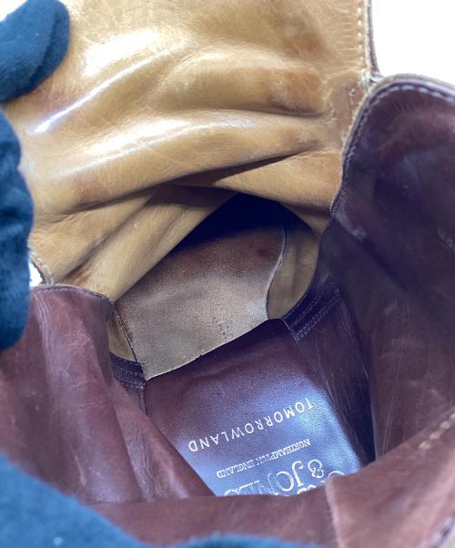Crockett & Jones（クロケット＆ジョーンズ）Crockett & Jones (クロケット＆ジョーンズ) スウェードブーツ ブラウン サイズ:8Eの古着・服飾アイテム