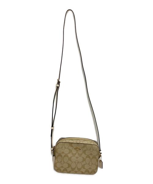 COACH（コーチ）COACH (コーチ) ショルダーバッグ ベージュの古着・服飾アイテム