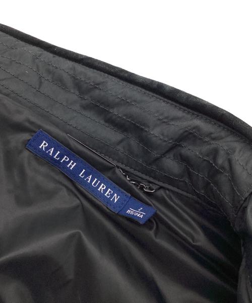 RALPH LAUREN（ラルフローレン）RALPH LAUREN (ラルフローレン) ダウンキルティングコート ブラック サイズ:Mの古着・服飾アイテム