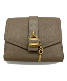 Chloe（クロエ）の古着「スモールトリフォールドウォレット」｜グレージュ