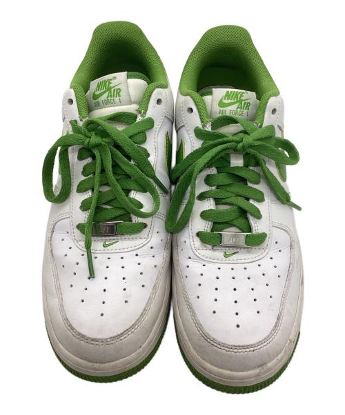 NIKE（ナイキ）NIKE (ナイキ) Air Force 1 '07 ホワイト×グリーン サイズ:27の古着・服飾アイテム