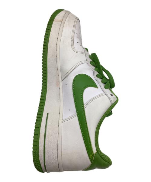 NIKE（ナイキ）NIKE (ナイキ) Air Force 1 '07 ホワイト×グリーン サイズ:27の古着・服飾アイテム