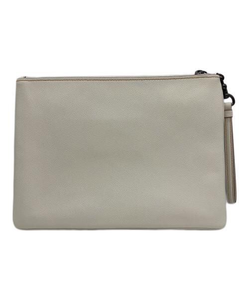 COACH（コーチ）COACH (コーチ) クラッチバッグ ベージュの古着・服飾アイテム