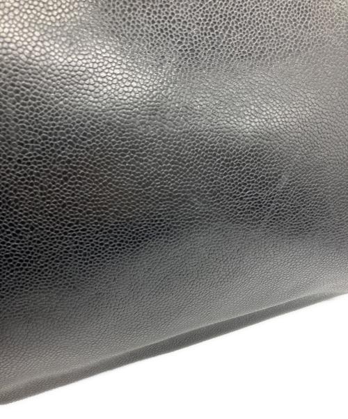 CHANEL（シャネル）CHANEL (シャネル) ロゴトートバッグ ブラックの古着・服飾アイテム