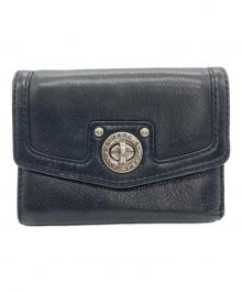 Marc by Marc Jacobs（マークバイマークジェイコブス）の古着「3つ折り財布」｜ブラック