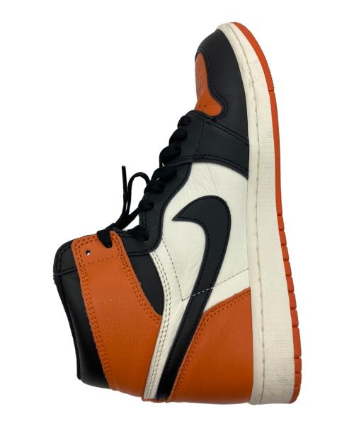 NIKE（ナイキ）NIKE (ナイキ) スニーカー オレンジ×ブラック サイズ:27の古着・服飾アイテム