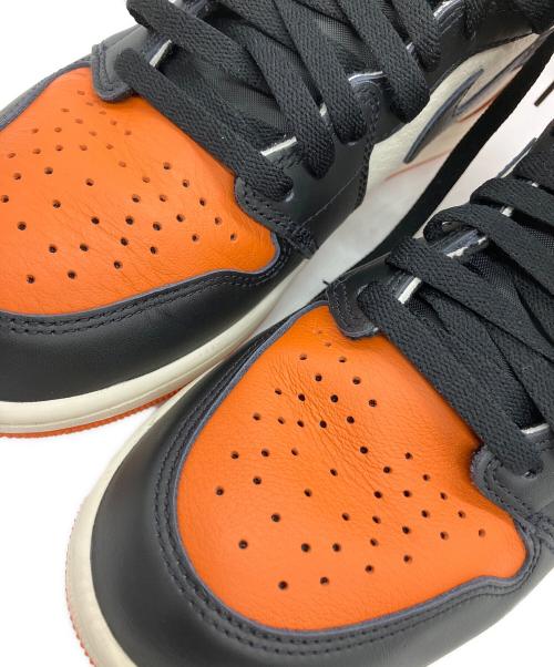 NIKE（ナイキ）NIKE (ナイキ) スニーカー オレンジ×ブラック サイズ:27の古着・服飾アイテム