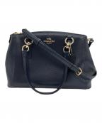 COACHコーチ）の古着「2WAYバッグ」｜ネイビー