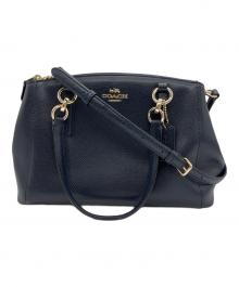 COACH（コーチ）の古着「2WAYバッグ」｜ネイビー