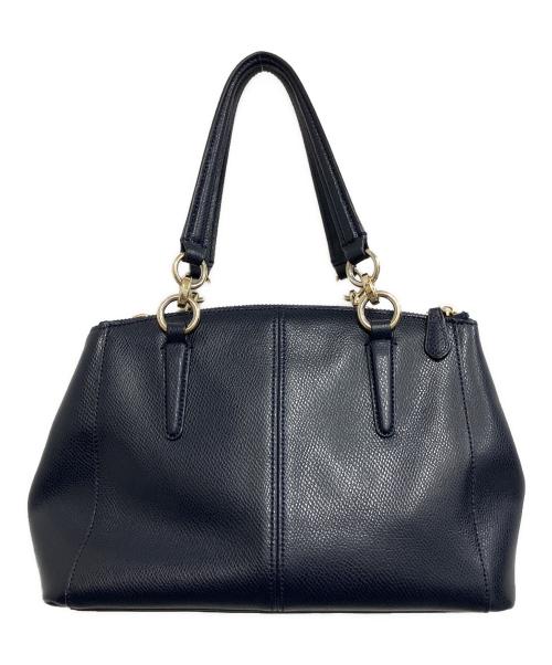 COACH（コーチ）COACH (コーチ) 2WAYバッグ ネイビーの古着・服飾アイテム