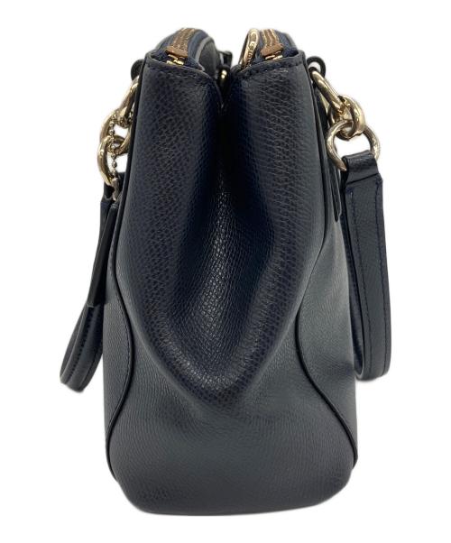 COACH（コーチ）COACH (コーチ) 2WAYバッグ ネイビーの古着・服飾アイテム