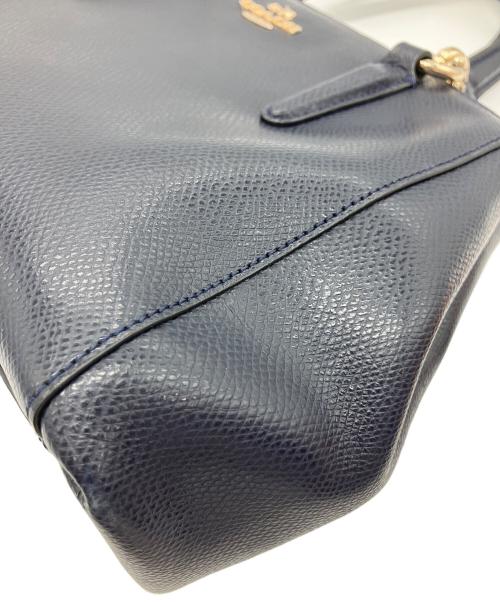 COACH（コーチ）COACH (コーチ) 2WAYバッグ ネイビーの古着・服飾アイテム