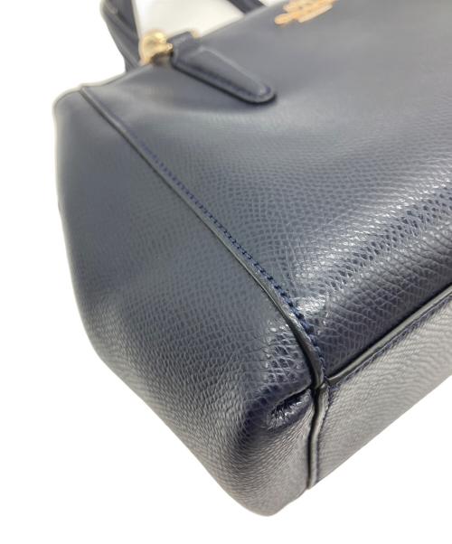 COACH（コーチ）COACH (コーチ) 2WAYバッグ ネイビーの古着・服飾アイテム