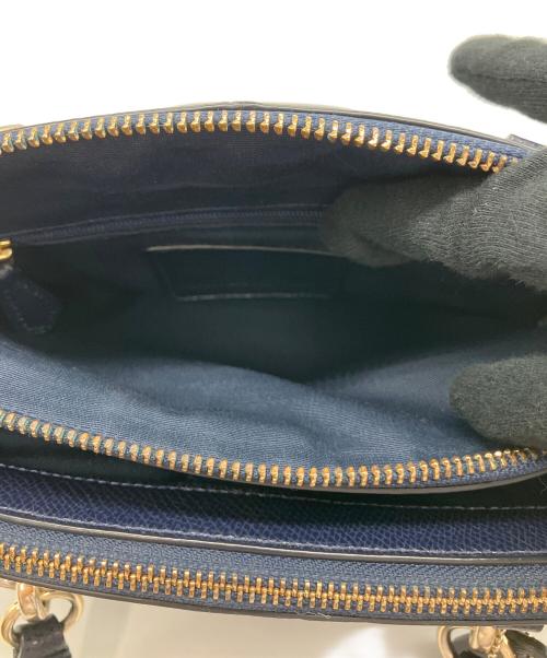 COACH（コーチ）COACH (コーチ) 2WAYバッグ ネイビーの古着・服飾アイテム