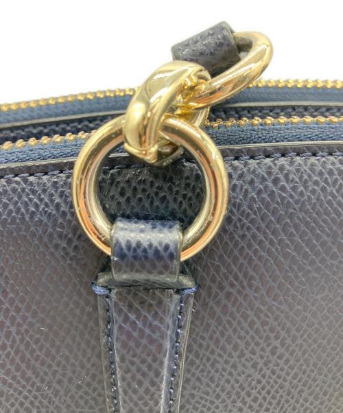 COACH（コーチ）COACH (コーチ) 2WAYバッグ ネイビーの古着・服飾アイテム