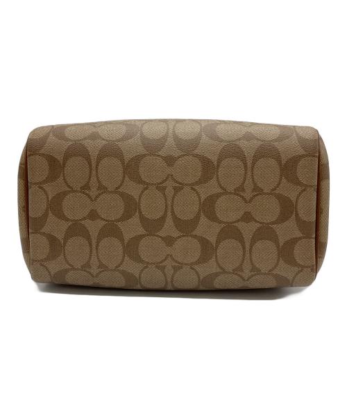 COACH（コーチ）COACH (コーチ) 2WAYバッグ ベージュ×ブラウンの古着・服飾アイテム