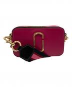 Marc by Marc Jacobsマークバイマークジェイコブス）の古着「ショルダーポーチ」｜ショッキングピンク