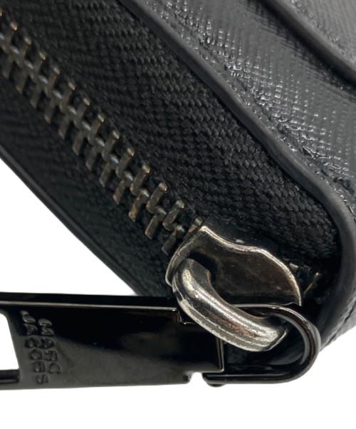 MARC JACOBS（マークジェイコブス）MARC JACOBS (マークジェイコブス) コンチネンタルウォレット ブラックの古着・服飾アイテム