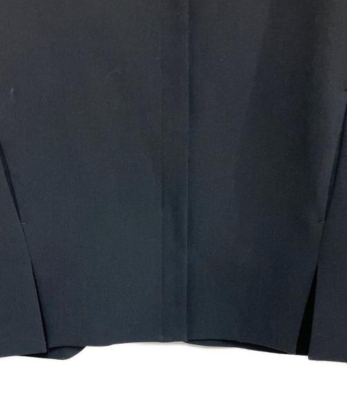 ebure（エブール）EBURE (エブール) ノーカラージャケット ブラック サイズ:Mの古着・服飾アイテム