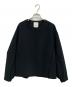 EBURE（エブール）の古着「ノーカラージャケット」｜ブラック