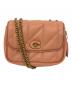 COACH（コーチ）の古着「ピロー マディソン ショルダー バッグ」｜コーラルピンク