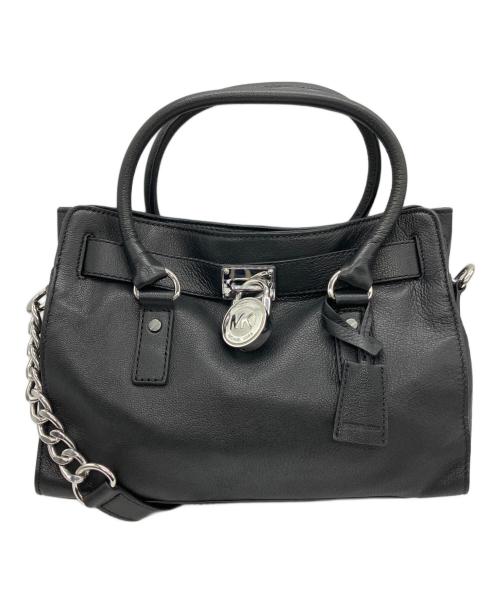 MICHAEL KORS（マイケル・コース）MICHAEL KORS (マイケル・コース) 2WAYバッグ ブラックの古着・服飾アイテム