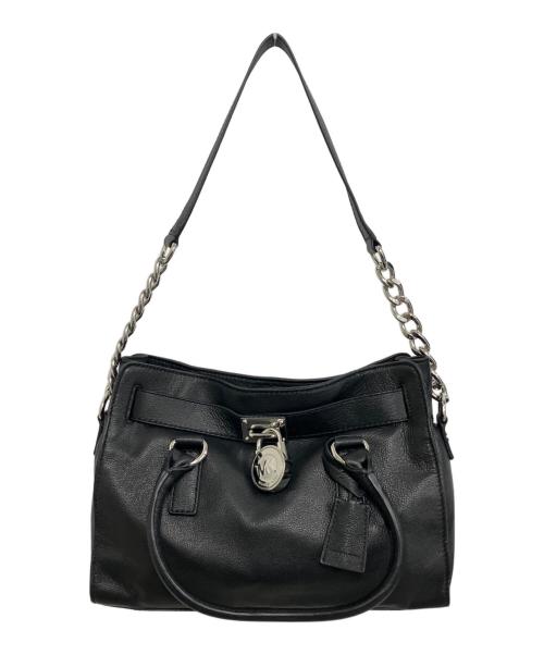 MICHAEL KORS（マイケル・コース）MICHAEL KORS (マイケル・コース) 2WAYバッグ ブラックの古着・服飾アイテム