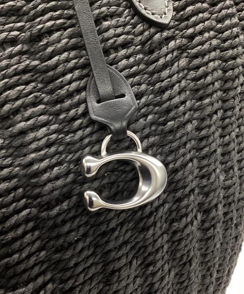 COACH（コーチ）COACH (コーチ) スモール ストロートート ブラックの古着・服飾アイテム