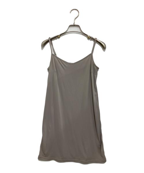 rienda（リエンダ）rienda (リエンダ) knitコンビスリットフレアワンピース サイズ:Sの古着・服飾アイテム