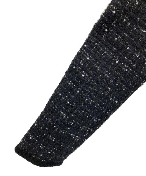 Lily Brown（リリーブラウン）Lily Brown (リリーブラウン) ツイードジャケット ブラック サイズ:Freeの古着・服飾アイテム