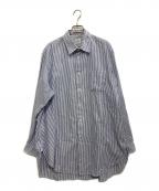 Yohji Yamamoto Costume D’Hommeヨウジヤマモトコスチュームドオム）の古着「長袖シャツ」｜ブルー