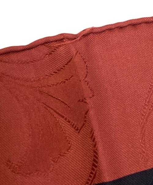 HERMES（エルメス）HERMES (エルメス) シルクスカーフ レッドの古着・服飾アイテム