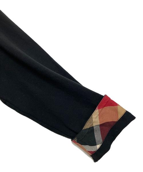 BLUE LABEL CRESTBRIDGE（ブルーレーベルクレストブリッジ）BLUE LABEL CRESTBRIDGE (ブルーレーベルクレストブリッジ) 長袖ワンピース ブラック サイズ:Mの古着・服飾アイテム