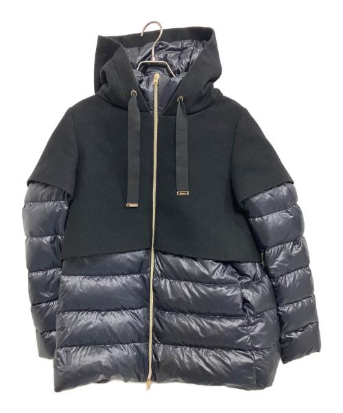 HERNO（ヘルノ）HERNO (ヘルノ) ダウンコート ブラック サイズ:XLの古着・服飾アイテム