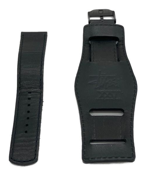 stussy（ステューシー）stussy (ステューシー) LUMINOX (ルミノックス) Megabass (メガバス) 腕時計 ブラックの古着・服飾アイテム