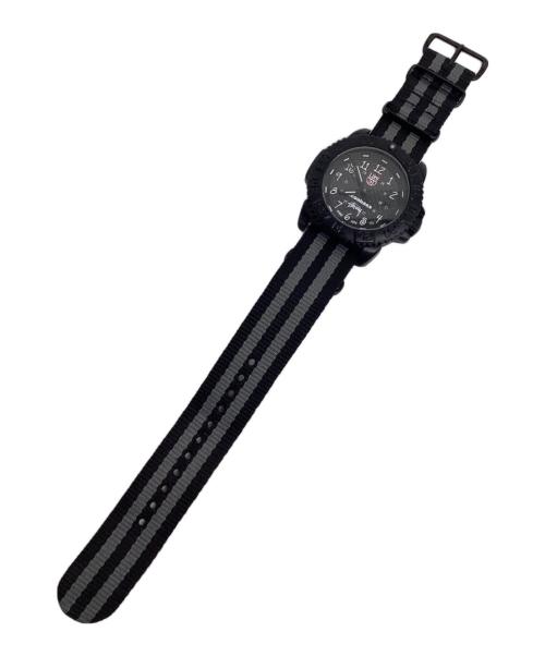 stussy（ステューシー）stussy (ステューシー) LUMINOX (ルミノックス) Megabass (メガバス) 腕時計 ブラックの古着・服飾アイテム