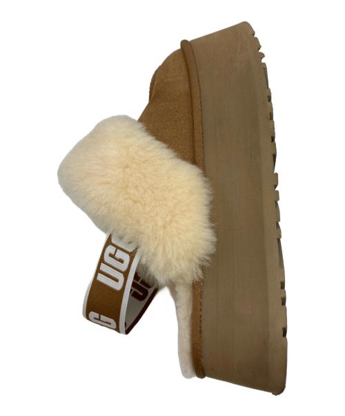 UGG（アグ）UGG (アグ) ムートンサンダル ブラウン サイズ:24の古着・服飾アイテム