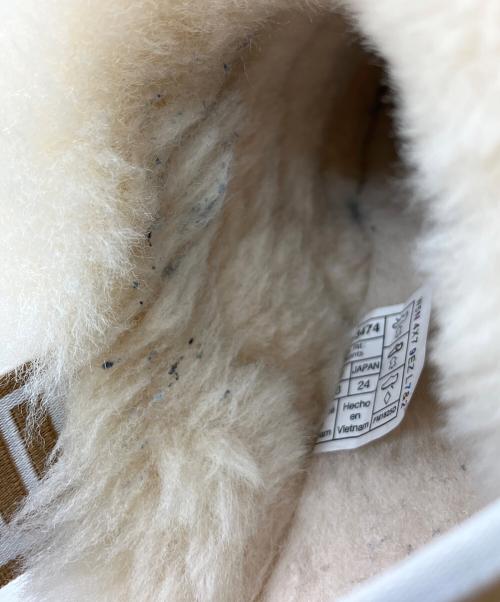 UGG（アグ）UGG (アグ) ムートンサンダル ブラウン サイズ:24の古着・服飾アイテム