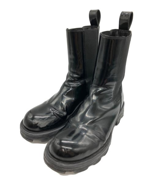 DIESEL（ディーゼル）DIESEL (ディーゼル) サイドゴアブーツ ブラック サイズ:25.5の古着・服飾アイテム