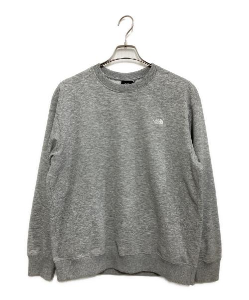THE NORTH FACE（ザ ノース フェイス）THE NORTH FACE (ザ ノース フェイス) Small Logo Heather Sweat Crew グレー サイズ:Mの古着・服飾アイテム
